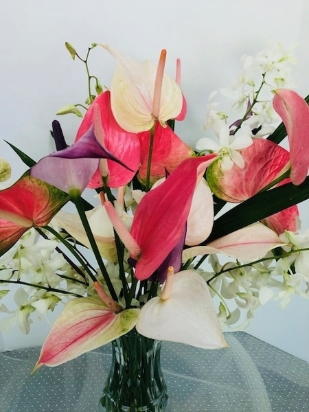 Hearts and Orchids | Fresh Bouquets--SOLD OUT for shipping May 6-10